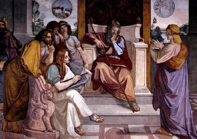 CORNELIUS, Peter Joseph Interpreting Pharaoh-s Dream oil painting picture